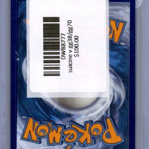 Suicine V GG38/GG70, Crown Zenith Pokemon card - alternate view