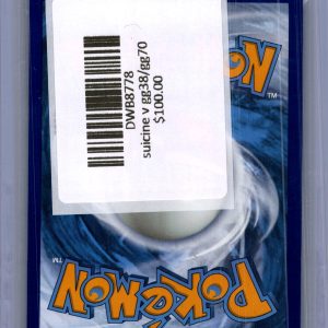 Suicine V GG38/GG70, Crown Zenith Pokemon card - alternate view
