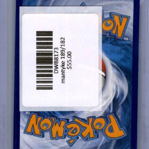 Mantyke 189/182, Paradox Rift Pokemon card - alternate view