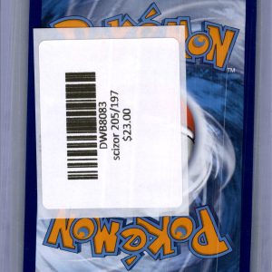 Scizor 205/197, Obsidian Flames Pokemon card - alternate view