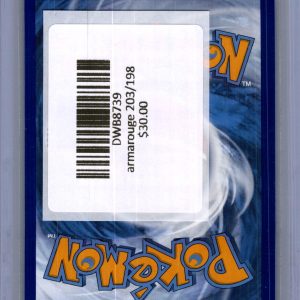 Armarouge 203/198, Scarlet and Violet Base Pokemon card - alternate view