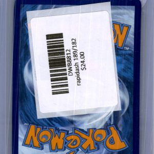 Rapidash 189/182, Destined Rivals Pokemon card - alternate view