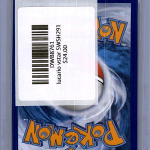 Lucario Vstar SWSH291, Promo Pokemon card - alternate view