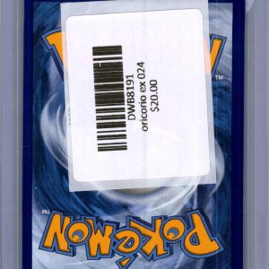 oricorio ex 024 Pokemon card - alternate view