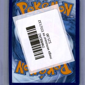Mega Venusaur ex 155/132, Mega Evolutions Pokemon card - alternate view