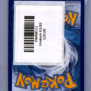 imakuni 63/83 Pokemon card - alternate view