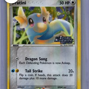 Dratini 53/109 stamped, Vintage Singles Pokemon card