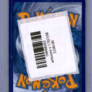 Articuno v 170/198, Chilling Reigns Pokemon card - alternate view