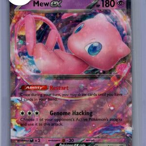 Mew ex 151/165, 151 Pokemon card