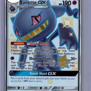 Banette GX SV61/SV94, Hidden Fates Pokemon card