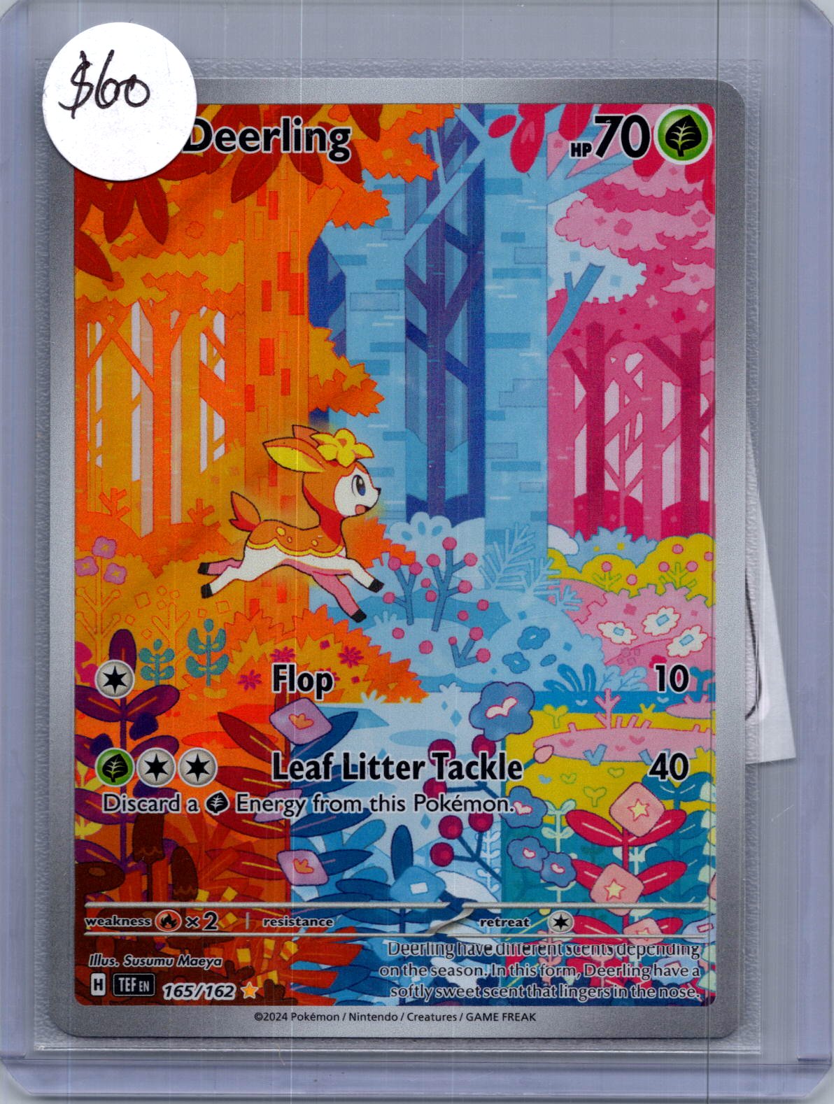 Deerling 165/162, Temporal Forces Pokemon card