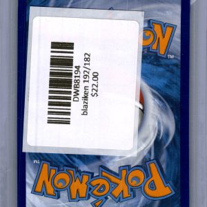 Blaziken 192/182, Destined Rivals Pokemon card - alternate view