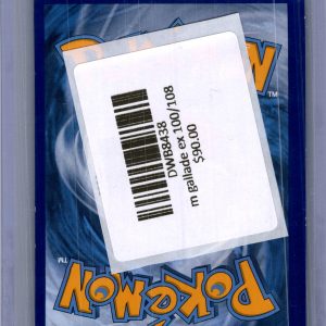 M Gallade EX 100/108, Roaring Skies Pokemon card - alternate view