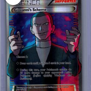 Giovanni's Scheme 162/162, XY Breakthrough Pokemon card