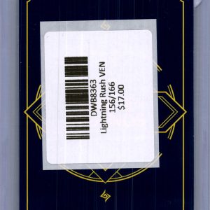 Lightning Rush 156/166, Riftbound Vendetta Riftbound trading card - alternate view