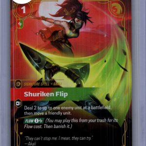 Shuriken Flip 140/166, Riftbound Vendetta Riftbound trading card