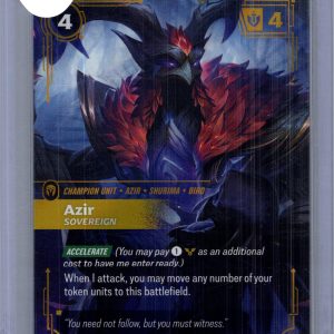 Azir 177a/221, Riftbound Spiritforged Riftbound trading card