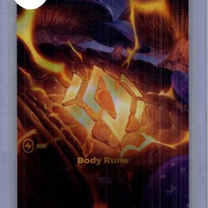 Body Rune R04a, Riftbound Unleashed Riftbound trading card