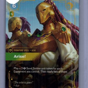 Arise! 198/221, Riftbound Spiritforged Riftbound trading card