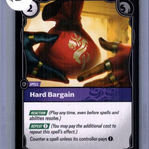 Hard Bargain 136/221, Riftbound Spiritforged Riftbound trading card
