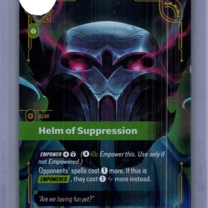 Helm of Suppression 045/166, Riftbound Vendetta Riftbound trading card