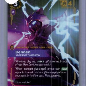 Kennan Storm of Shuriken 113/166, Riftbound Vendetta Riftbound trading card
