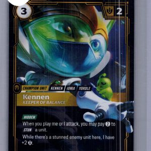 Kennen 135a/166, Riftbound Vendetta Riftbound trading card