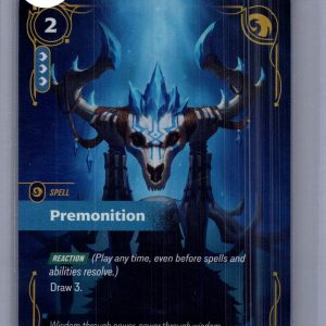 Premonition 087/221, Riftbound Spiritforged Riftbound trading card