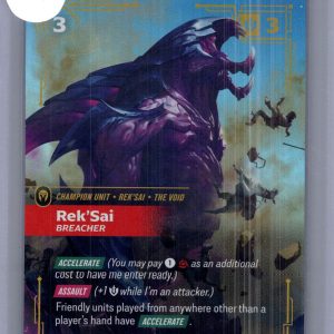 Rek'Sai 029/221, Riftbound Spiritforged Riftbound trading card