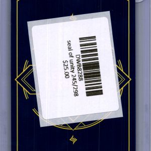 Seal of Unity 245/298, Riftbound Origns Riftbound trading card - alternate view