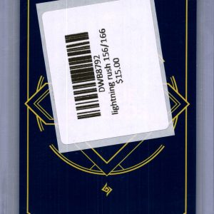 Lightning Rush 156/166, Riftbound Vendetta Riftbound trading card - alternate view
