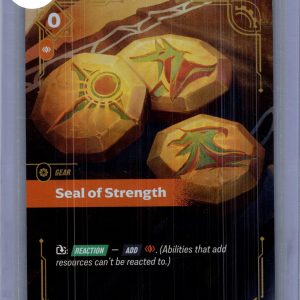 Seal of Strength 163/298, Riftbound Origins Riftbound trading card