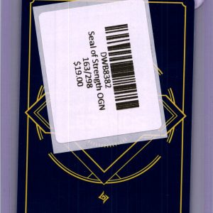 Seal of Strength 163/298, Riftbound Origins Riftbound trading card - alternate view