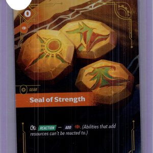 Seal of Strength 163/298, Riftbound Origins Riftbound trading card