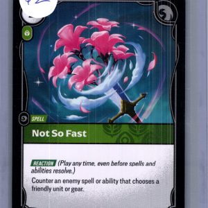Not So Fast 045/221, Riftbound Spiritforged Riftbound trading card