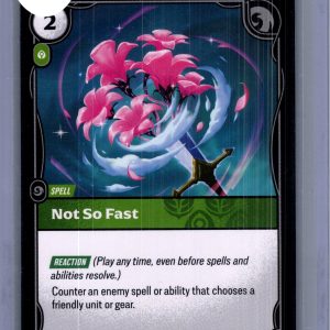 Not So Fast 045/221, Riftbound Spiritforged Riftbound trading card