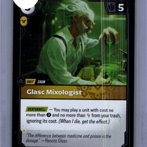 Glasc Mixologist 165/221, Riftbound Spiritforged Riftbound trading card