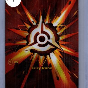 Fury Rune R01a, Riftbound Spiritforged Riftbound trading card