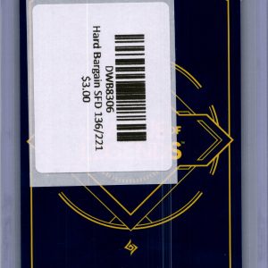 Hard Bargain SFD 136/221 Pokemon card - alternate view