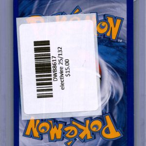 Electivire 25/132, Secret Wonders Pokemon card - alternate view