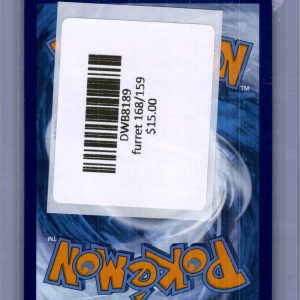 Furret 168/159, Journey Together Pokemon card - alternate view