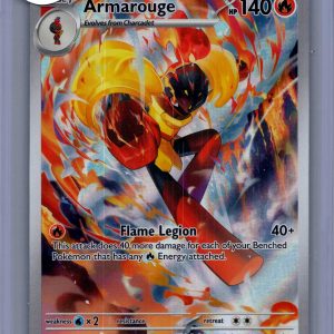 Armarouge 086/084, Pitch Black Pokemon card