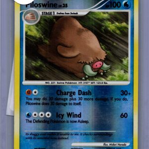 Piloswine 69/146 Reverse Holo, Legends Awakened Pokemon card