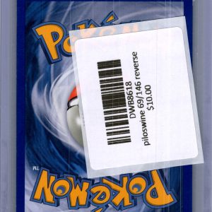 Piloswine 69/146 Reverse Holo, Legends Awakened Pokemon card - alternate view