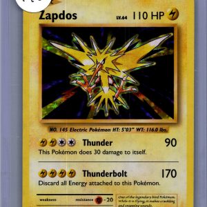 Zapdos 42/108 Holo, Evolutions Pokemon card