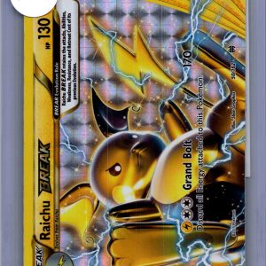 Raichu BREAK 50/162, BREAKthrough Pokemon card