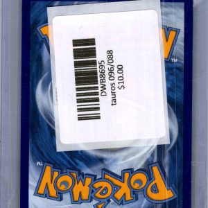 Tauros 096/086, Chaos Rising Pokemon card - alternate view
