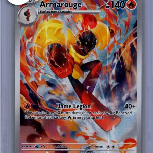 Armarouge 086/084, Pitch Black Pokemon card