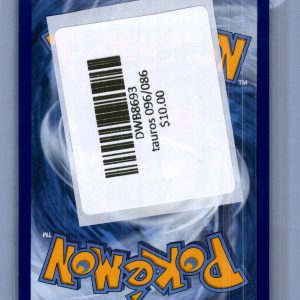 Tauros 096/086, Chaos Rising Pokemon card - alternate view