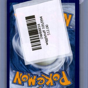 Wigglytuff 105/094, Phantasmal Flames Pokemon card - alternate view